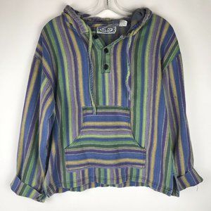 Vintage Bonjour Pullover Long Sleeve Hooded Top